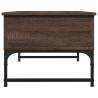 Stylish Brown Oak Coffee Table - 70x50x40 cm | Hipo Market