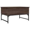 Stylish Brown Oak Coffee Table - 70x50x40 cm | Hipo Market