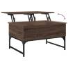 Stylish Brown Oak Coffee Table - 70x50x40 cm | Hipo Market