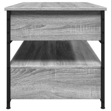 Elegant Grey Sonoma Coffee Table - 85x50x50 cm