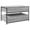 Elegant Grey Sonoma Coffee Table - 85x50x50 cm