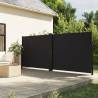 Retractable Side Awning Black 160x600 cm Colour black Size 160 x 600 cm Quantity in Package 1 