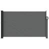 Retractable Side Awning Anthracite 120x600 cm - HipoMarket