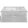 Reinforced Aluminium Greenhouse 7.55 m² - Durable & UV-Resistant