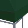 Gazebo Top Cover 310 g/m² 3x3 m Green | Durable & Water Resistant