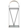 Log Holder Light Brown 40x45x100 cm | Durable Galvanised Steel