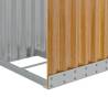 Log Holder Light Brown 40x45x100 cm | Durable Galvanised Steel