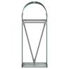 Log Holder Green 40x45x100 cm - Galvanised Steel Storage