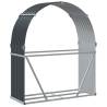 Log Holder Anthracite 120x45x140 cm | Galvanised Steel