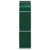 Log Holder Green 80x45x190 cm | Galvanised Steel Storage