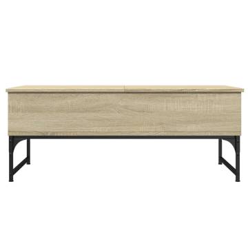 Elegant Sonoma Oak Coffee Table - Durable & Stylish 100x50x40 cm