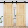 NARVIK Solid Wood Pine Door 95x210 cm - Stylish & Secure