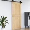 NARVIK Solid Wood Pine Door 95x210 cm - Stylish & Secure