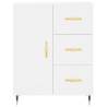 Stylish Highboard White 69.5x34x180 cm - Durable Storage Solution