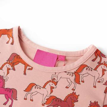 Kids' Long Sleeve Pyjamas - Light Pink, Size 104 - Hipomarket