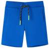 Kids' Shorts with Drawstring Blue 116 Colour blue Size 116 (5-6y) 