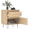 Sonoma Oak Bedside Cabinet - Stylish & Durable | HipoMarket