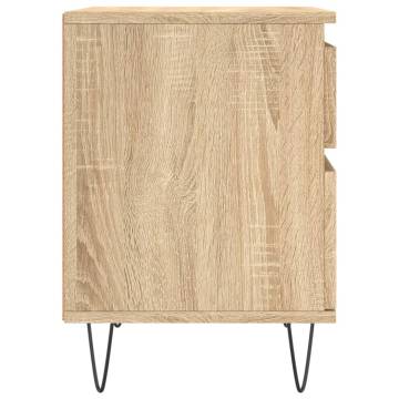 Sonoma Oak Bedside Cabinet - Stylish & Durable | HipoMarket