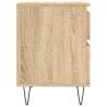 Sonoma Oak Bedside Cabinet - Stylish & Durable | HipoMarket