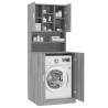 Washing Machine Cabinet Grey Sonoma | Premium Storage Solution