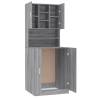 Washing Machine Cabinet Grey Sonoma | Premium Storage Solution