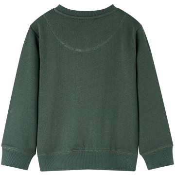 Kids' Dark Green Sweatshirt 116 | Stylish & Affordable