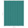 Roof Panels 36 pcs Galvanised Steel Green 60x45 cm - HipoMarket