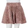 Kids' Old Pink Leopard Skirt | Quality Kids' Clothing