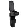 Stylish Black Car Armrest - Durable ABS, Extra Storage Space