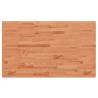 Solid Wood Beech Bathroom Countertop 100x60 cm - Durable & Stylish