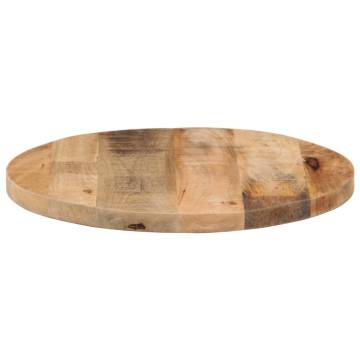 Round Solid Mango Wood Table Top Ø 40x3.8 cm | HipoMarket