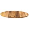 Round Solid Wood Table Top Ø 90 cm - Rustic Mango Design