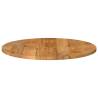 Round Solid Wood Mango Table Top Ø 70x3.8 cm | HipoMarket