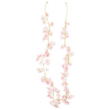 Light Pink Artificial Flower Garlands - Romantic Decor | HipoMarket