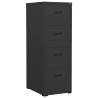 Filing Cabinet Anthracite 46x62x133 cm Steel Colour anthracite Size 46 x 62 x 133 cm Quantity in Package 1 