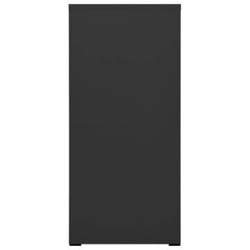 Filing Cabinet Anthracite 46x62x133 cm Steel - Durable Storage