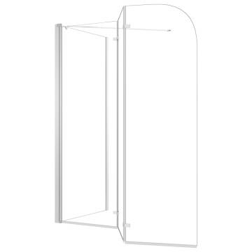 Elegant Bath Enclosure 120x69 cm | Tempered Glass Design