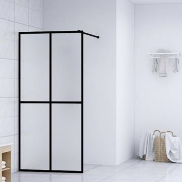 Walk-in Shower Screen - Frosted Tempered Glass 100x195 cm