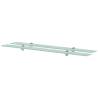 Buy Floating Glass Shelves - 2 Pcs 100x10 cm | Hipo Market