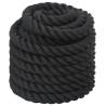 Battle Rope Black 12m 9kg - Durable Strength & Endurance Training