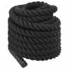 Battle Rope Black 12m 9kg - Durable Strength & Endurance Training