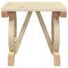 Garden Footstools 2 pcs Solid Wood Fir - Durable & Stylish