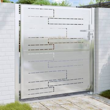 Garden Gate 100x100 cm Stainless Steel - Durable & Stylish