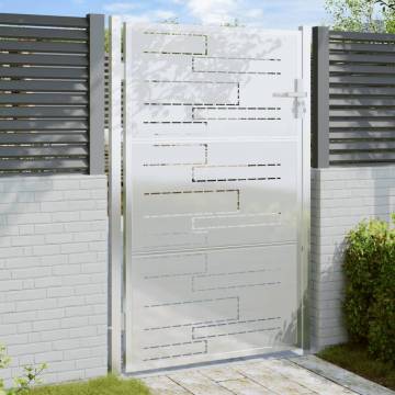 Garden Gate 100x150 cm Stainless Steel - Durable & Secure Entry