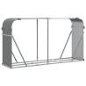 Light Grey Log Holder - Galvanised Steel | Hipo Market