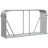 Light Grey Log Holder - Galvanised Steel | Hipo Market