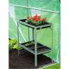 Nature Potting Table - Galvanised Steel | 77 x 40 x 77 cm