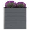 Garden Raised Bed WPC 100x50x91 cm Grey | Hipomarket UK