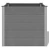 Garden Raised Bed WPC 100x50x91 cm Grey | Hipomarket UK