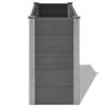 Garden Raised Bed WPC 100x50x91 cm Grey | Hipomarket UK